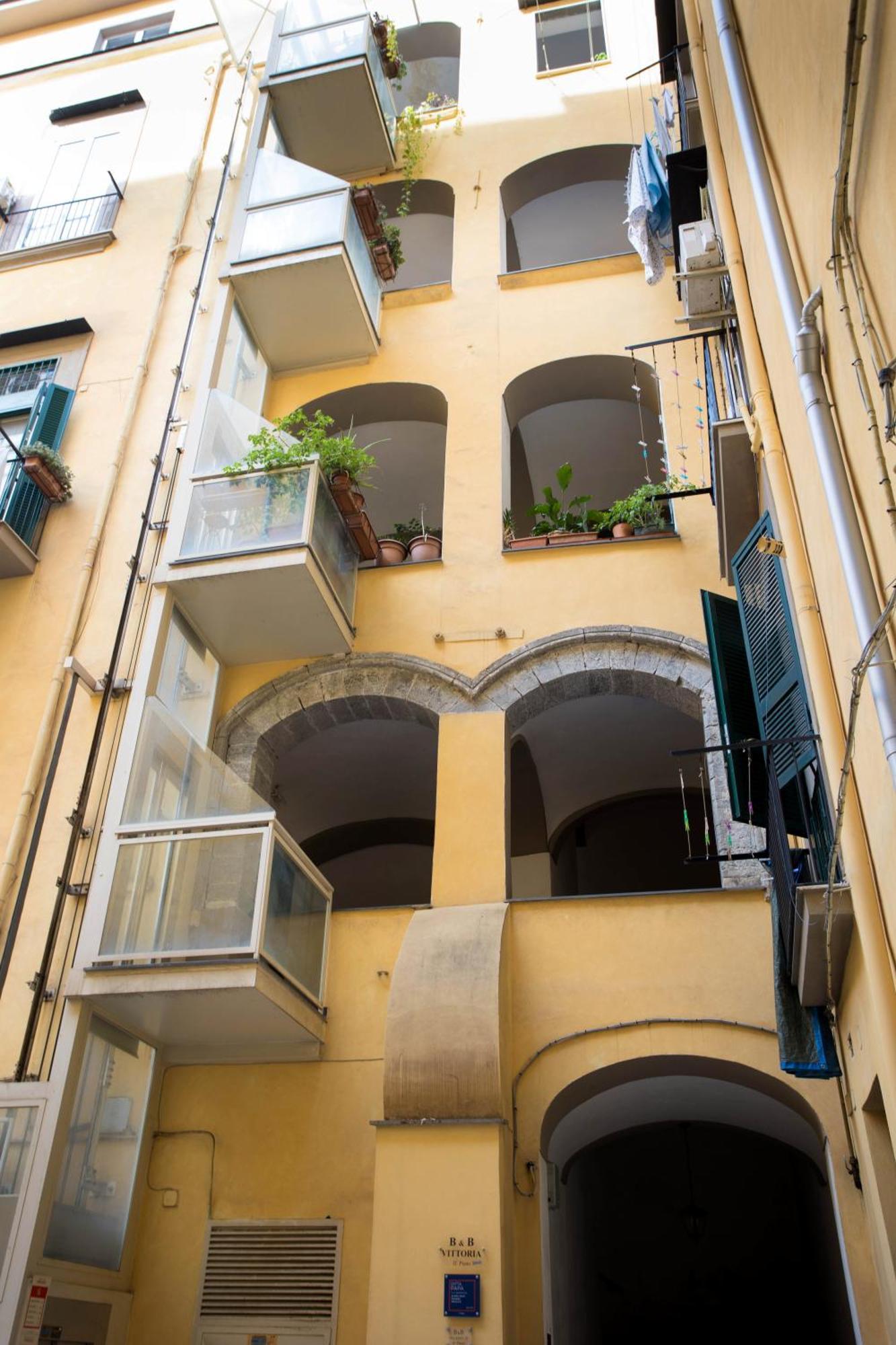 Palazzo 15 Napoli Acomodação com café da manhã Exterior foto